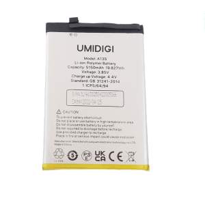 Original UMIDIGI  F3  Battery 5150 mAh